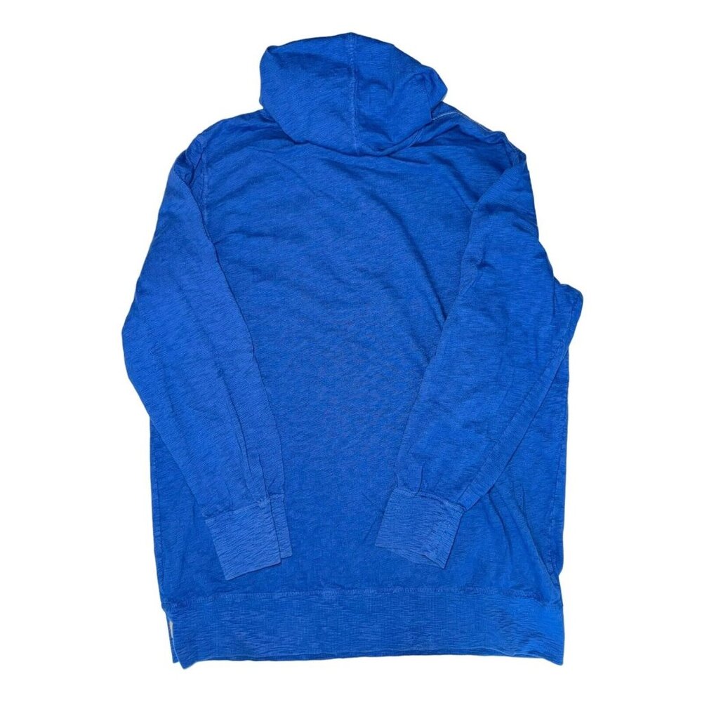 Lucky Brand California Men’s Light Blue Hoodie Solid Pullover‎ Pocket Size 1XLT